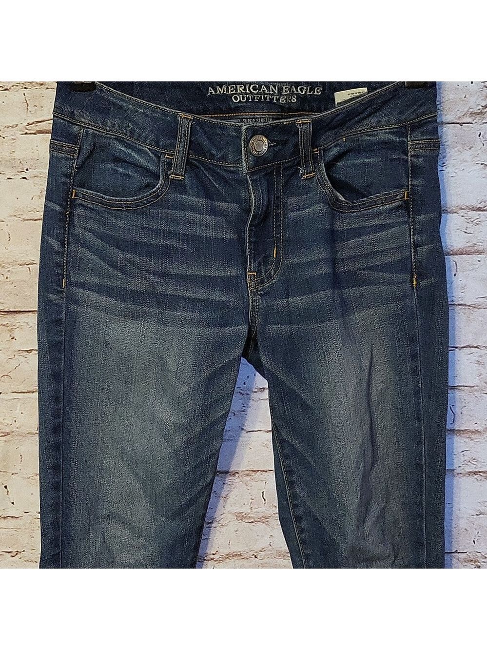 AMERICAN EAGLE OUTFITTERS JEGGING SZ 4 LIKE NEW - Picture 5 of 10